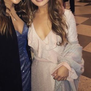 Free People Blush Maxi Dress! Perfect for weddings or dances!